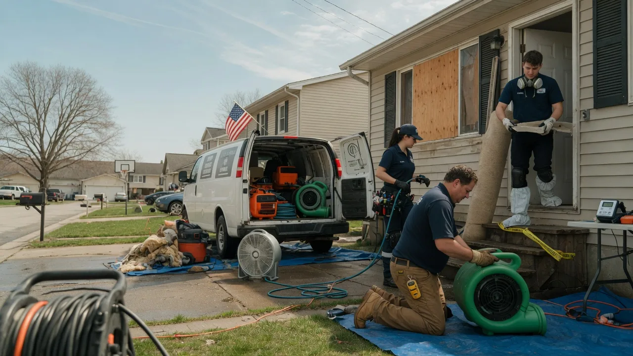 Water Damage Restoration in Central City, IA near me